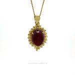 آویز عقیق ۷۴۶۵ - تصویر 2